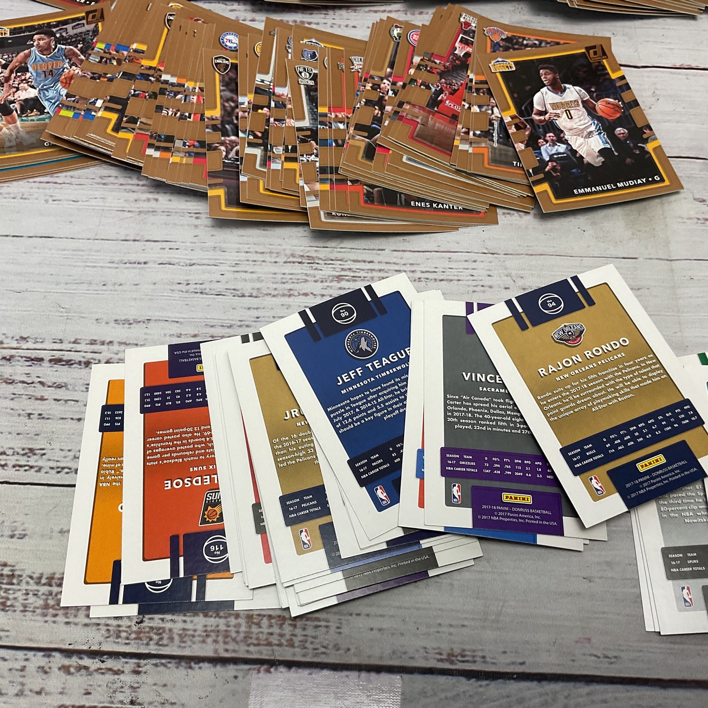 Donruss 2017-18 Basketball Card Lot 230+