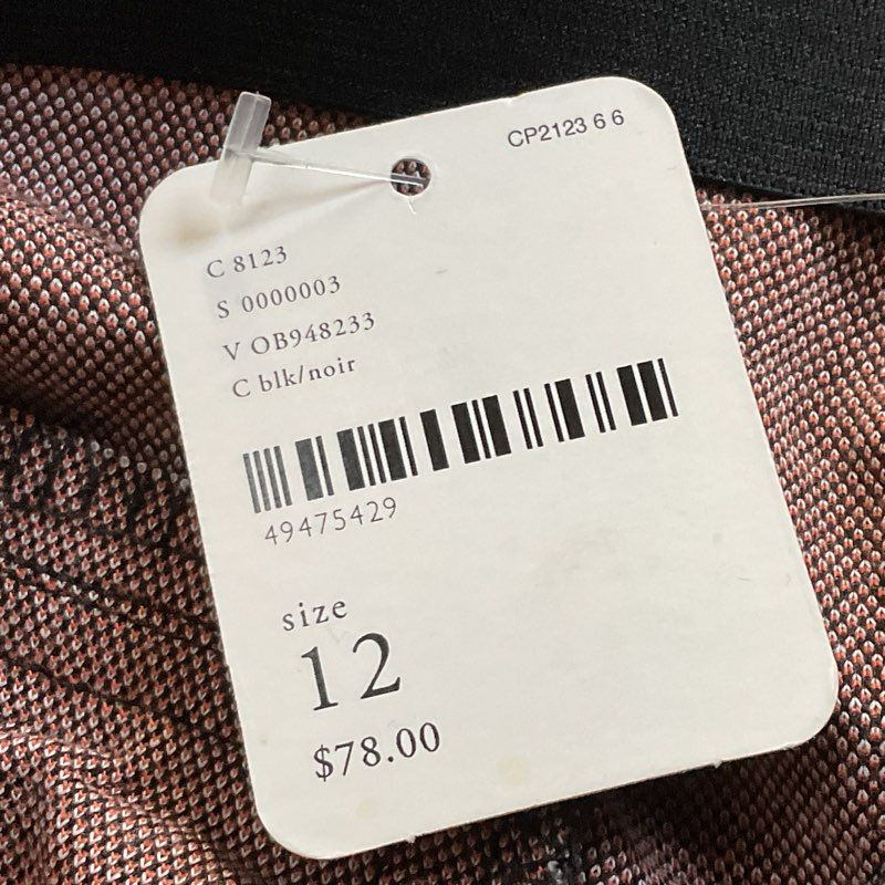 NWT FREE PEOPLE Women's Plaid Elastic Waist Pants- SZ 12