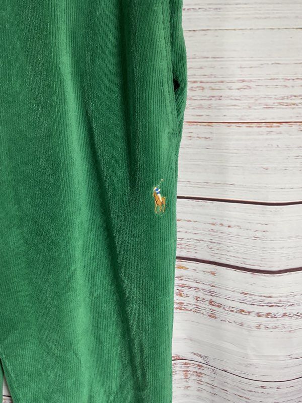 Men's Ralph Lauren Knit Corduroy Jogger Pants M & Sweater XL Set Green