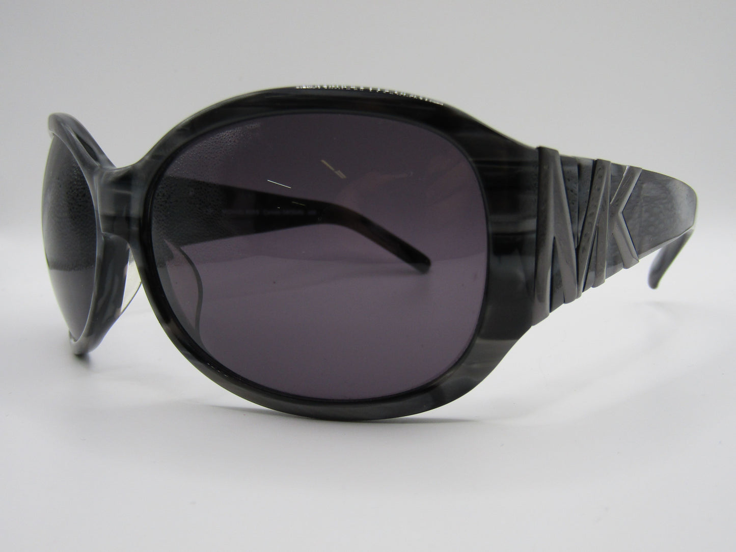 Michael Kors Cannes Women's Gray Round Sunglasses Made in Italy MKS649
