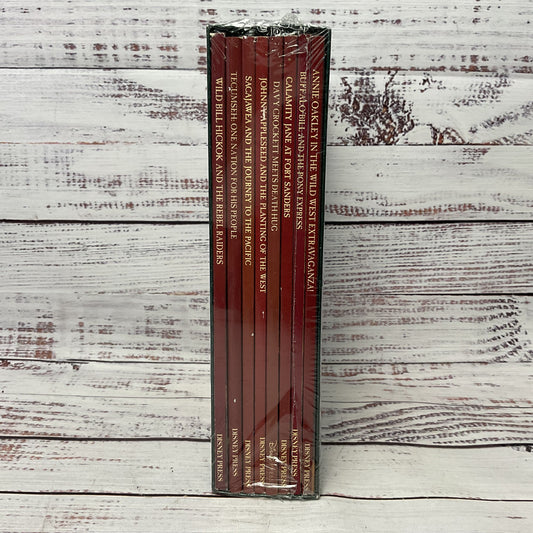 Disney American Frontier 8 Legendary Adventures Book New Sealed