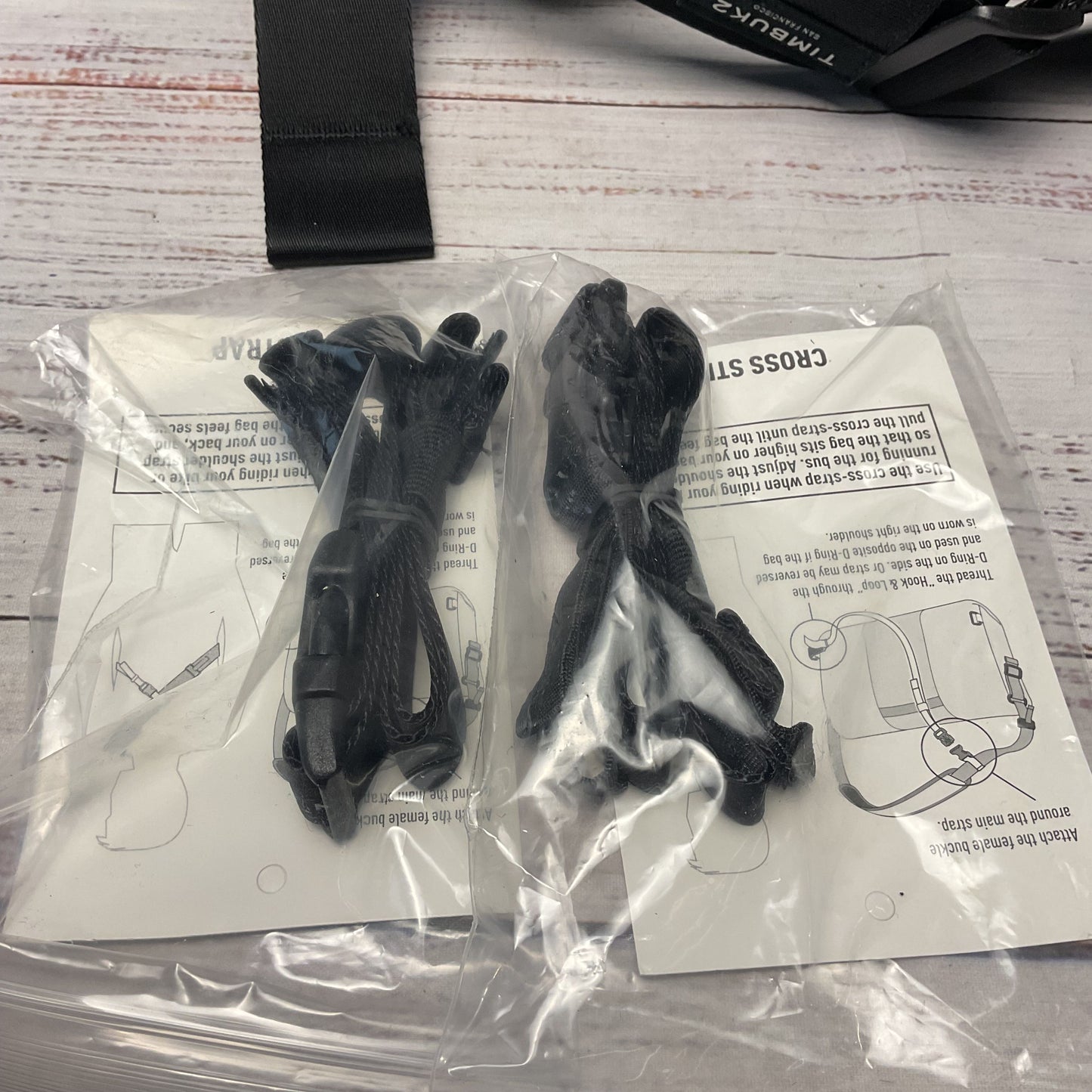 Timbuk2 Commute 2.0 3717-2 Black W/ Cross Strap Messenger Bag - Size 15x11x5