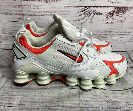 Nike Women's Shox TL Nova Sneakers White Team Orange 9