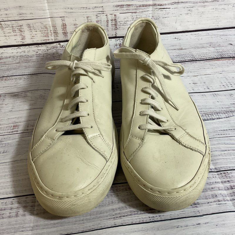 COMMON PROJECTS Italy Men's Off White Sneakers- SZ 45