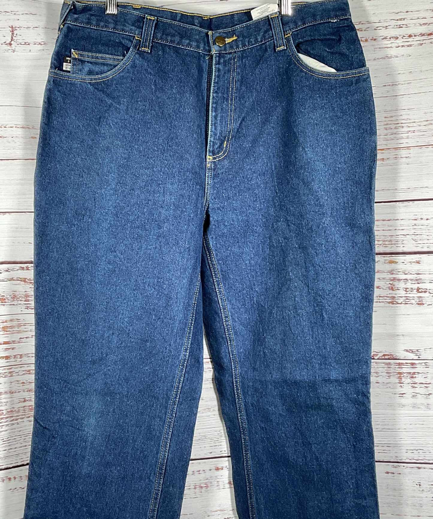Carhartt Men's Flame Resistant Jeans Blue 36 x 34