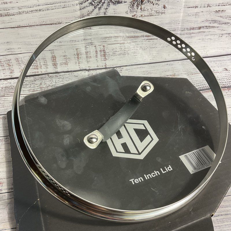 Hexclad Ten Inch 10" Pot Pan Lid in OG Box