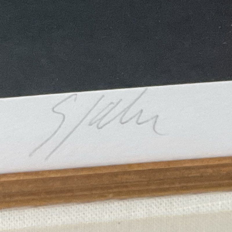 Pencil Signed VICTOR SPAHN "Violin Duo Concert" Serigraph- FRAMED 32.75" X 37.5"