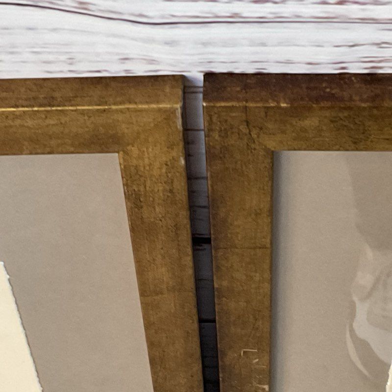 Set of 2 RESTORATION HARDWARE Artwork Prints- FRAMED 23.75" X 29"