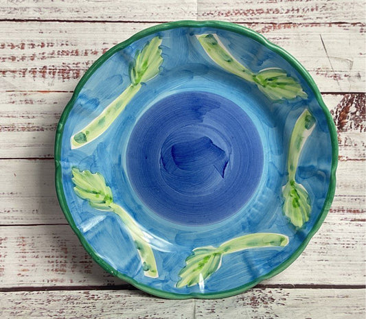 Williams Sonoma Country Fair 8" Set of 2 Salad Plates Multicolor