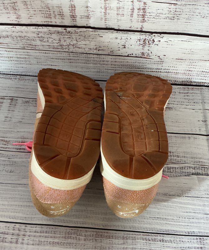 Women's Nike Nike Air Max 1 Pink & Brown Sneakers Size 6.5