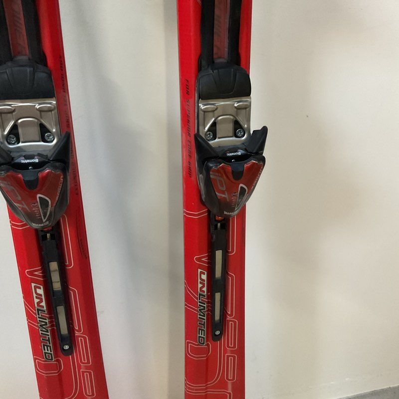 Volkl Unlimited AC-4 All Mountain Red Skis 170cm IPT Motion Binding