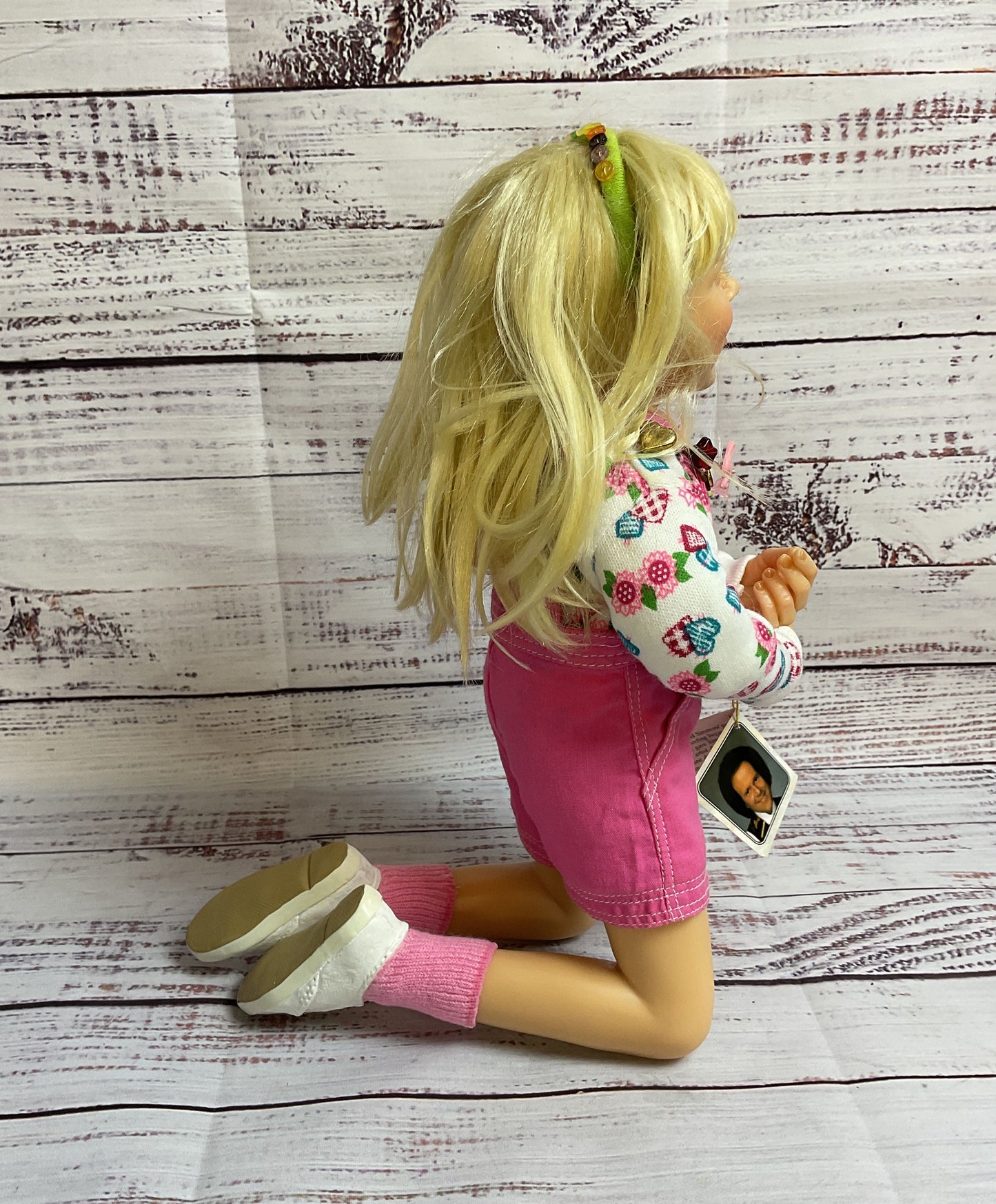VTG Richard Simmons Debbie Webbie Hannah Doll w/ Computer Accessory