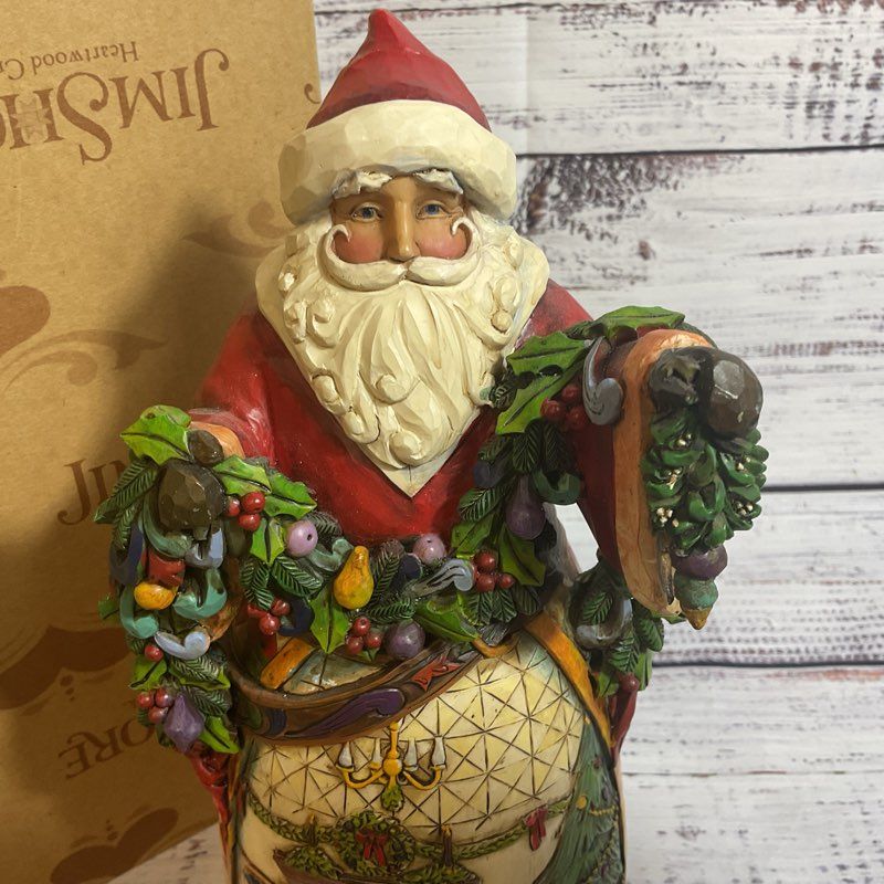 VTG. JIM SHORE "Deck The Halls with Boughs of Holly" Figurine