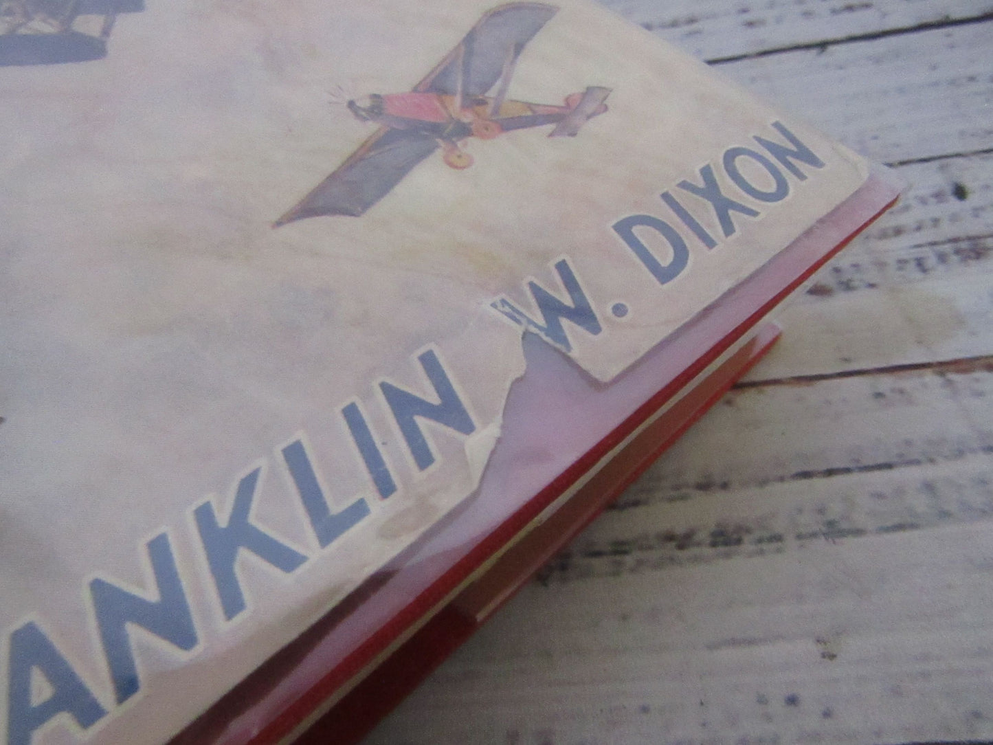 Ted Scott Flying Stories Rescued in The Clouds By Franklin W. Dixon