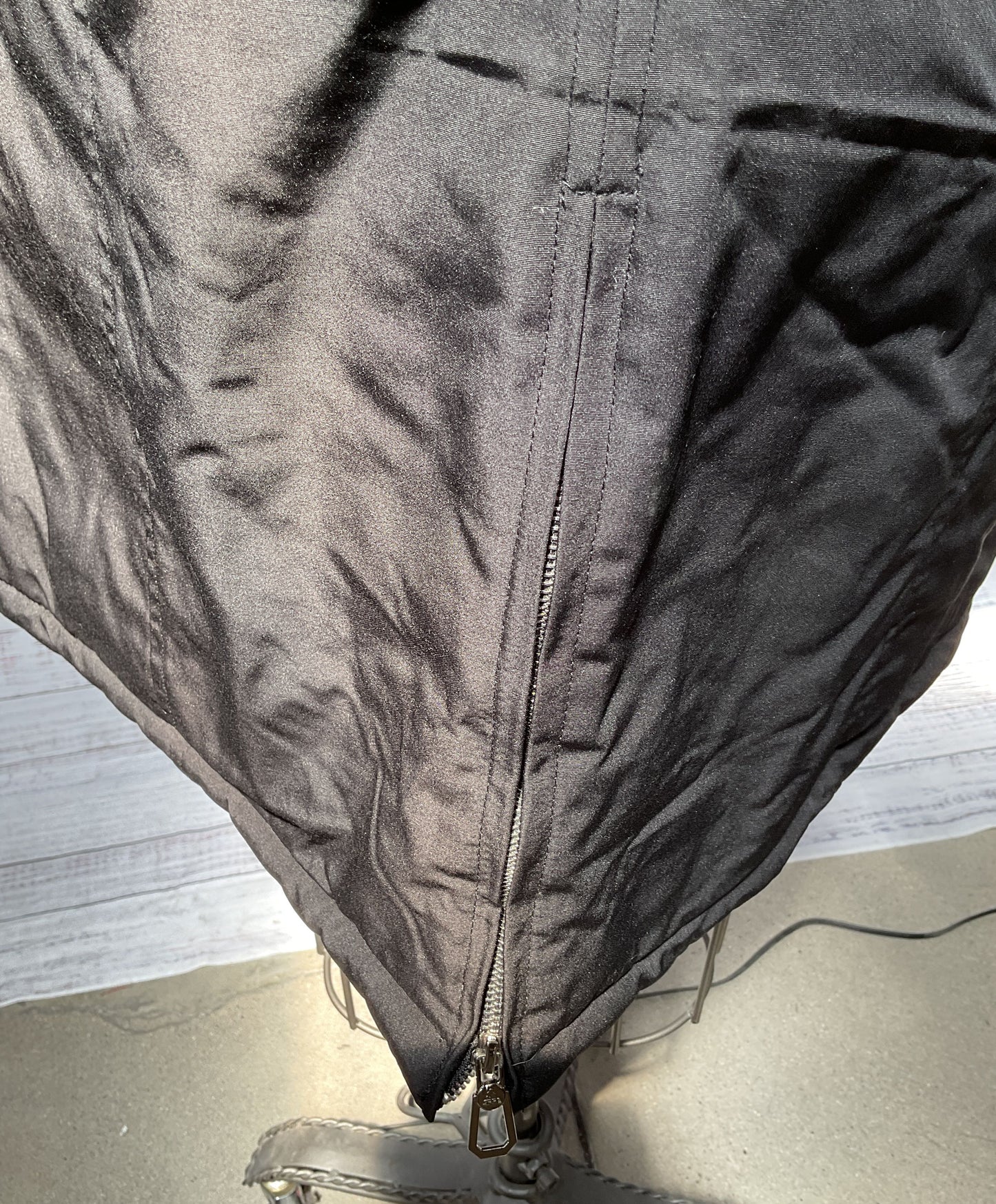 NWT Women's Spire Black Parka Coat Size XXL