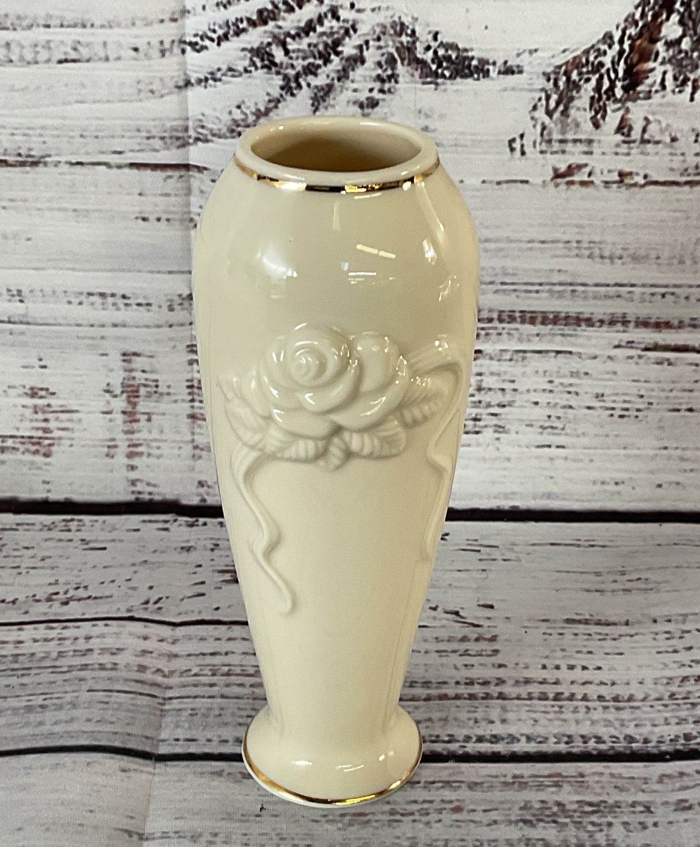Lenox Vintage Porcelain Vases Lot Of 2