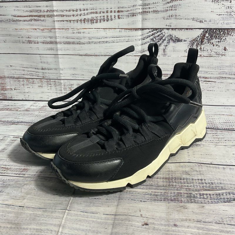 Pierre Hardy Trek Comet Black & White Sneakers Women's 8.5 US/38 EU