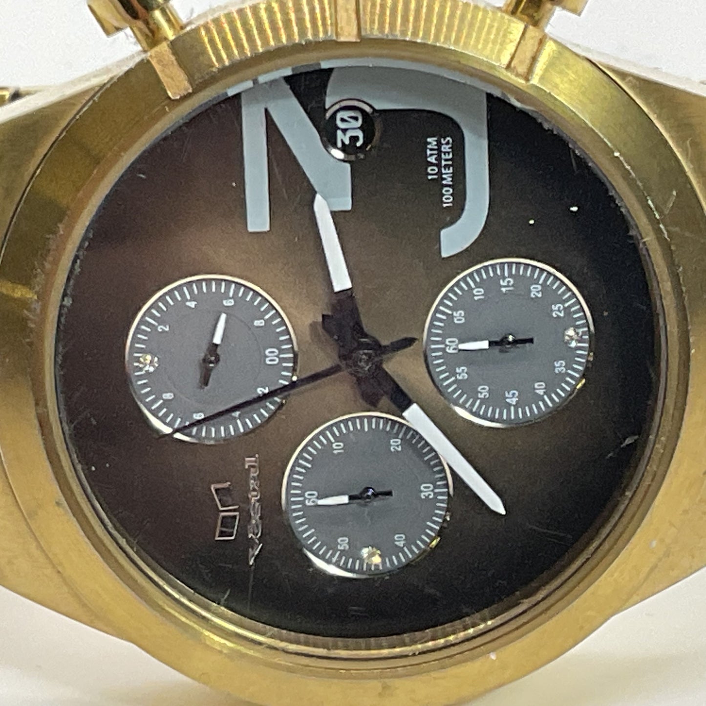 VESTAL Madera V.9 Women's Gold Tone Watch- NEEDS BATTERY