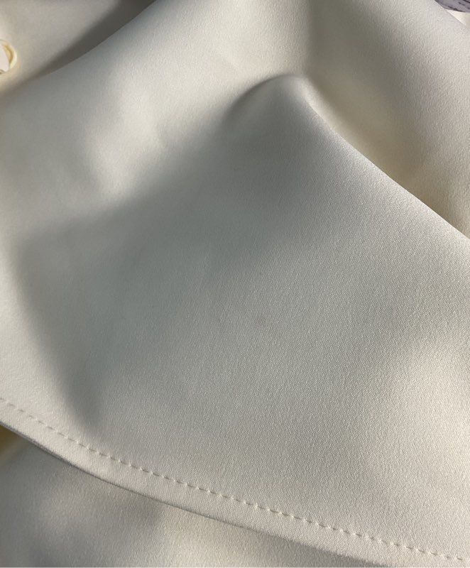 London Fog Maincoats Women's White Wrap Closure Coat Size 8