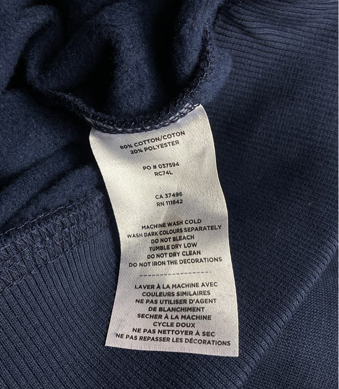 Level Wear Men's Jonathan Club Hoodie Navy Blue M