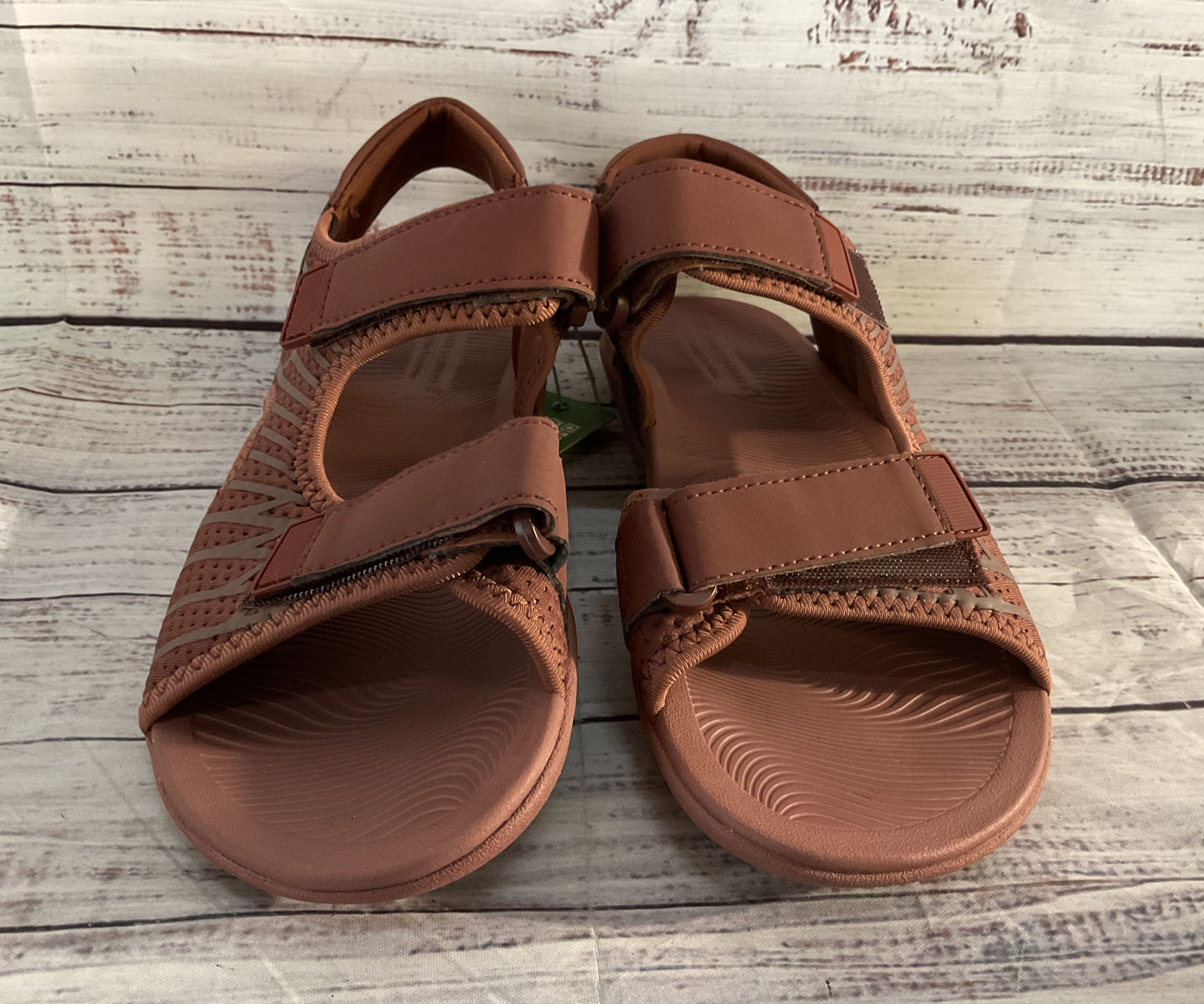 Hike Footwear Baresandals III Ergonomic Footbed Barefoot Sandals Brown 7.5