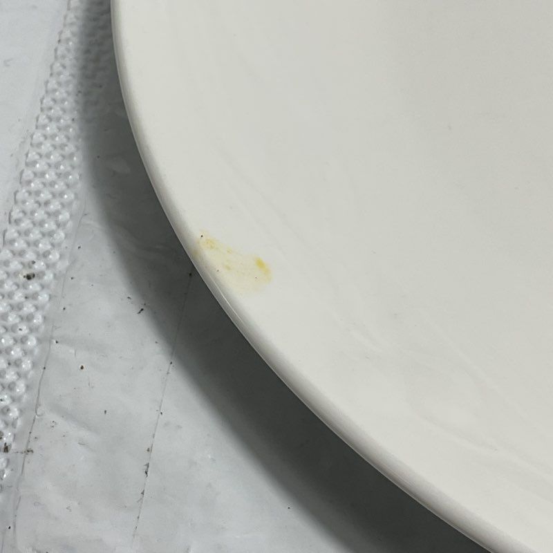 Set of 9 Gibson Olive Orchard 10" Dinner Plates