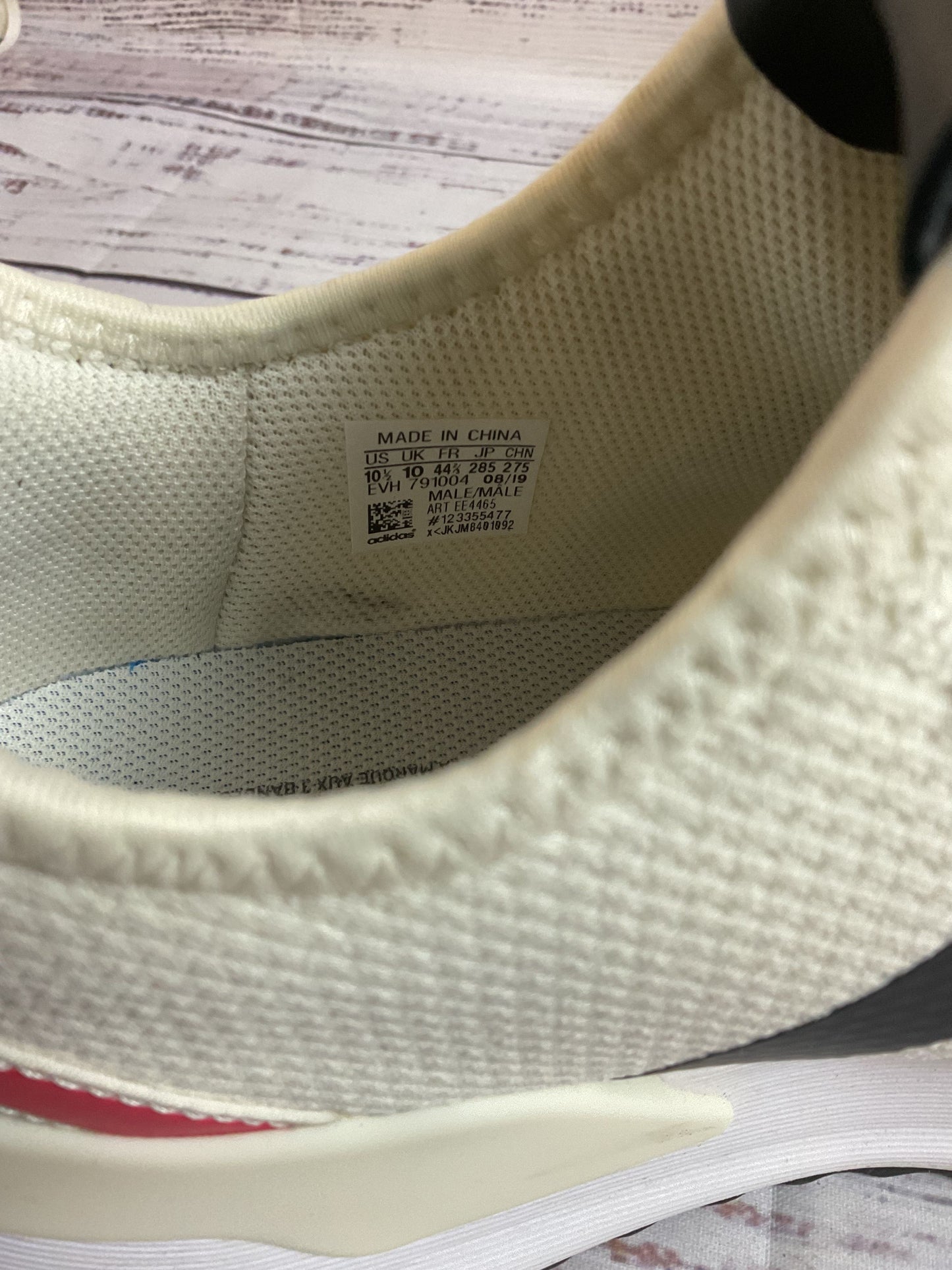 Adidas U Path Run Beige Athletic Shoe Men 10.5