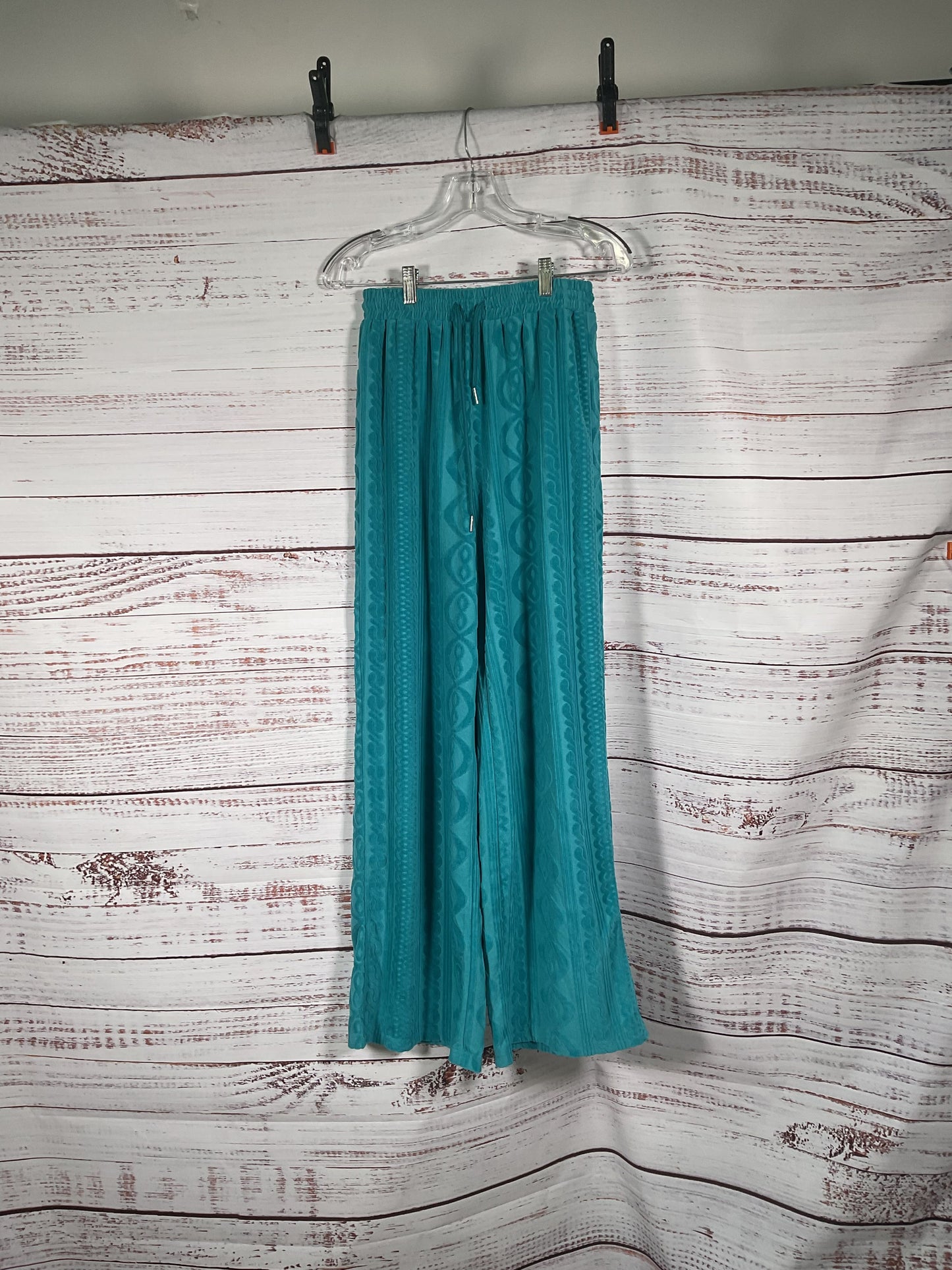 Cider Cyan Top + Pants Set - Size S NWT