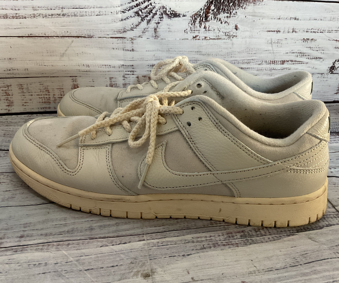 Nike Dunk Low Premium Sneakers Off White 10.5