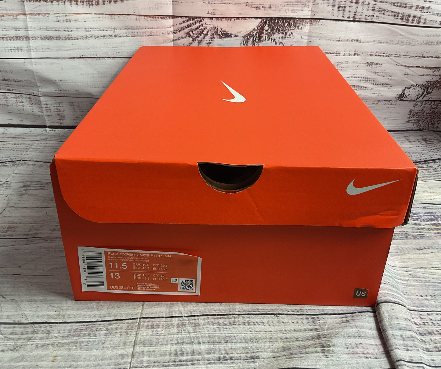 Nike Flex Experience Run 11 Knit Workout Running Shoes Black 11.5