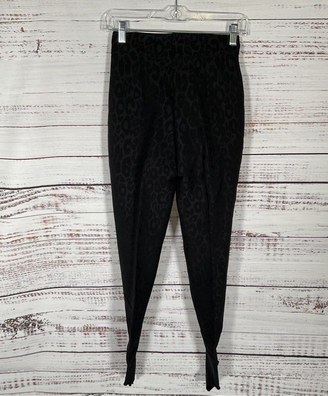 Bogner Vintage Dona High-Rise Tapered Stirrup Ski Pants in Black Women's Size 6