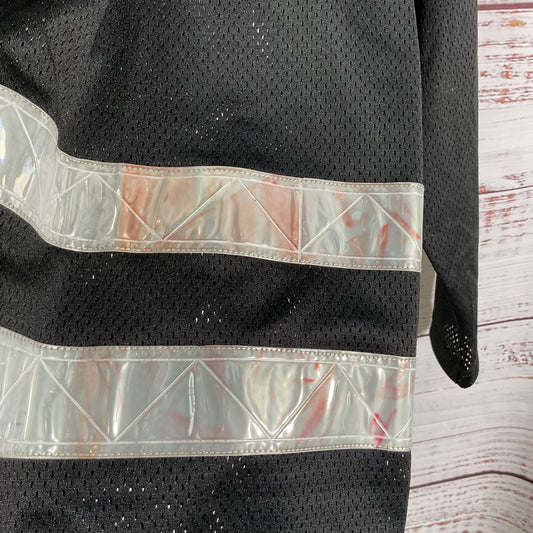 10Deep Site & Sport Black Reflective Long Sleeve Jersey - Size Medium