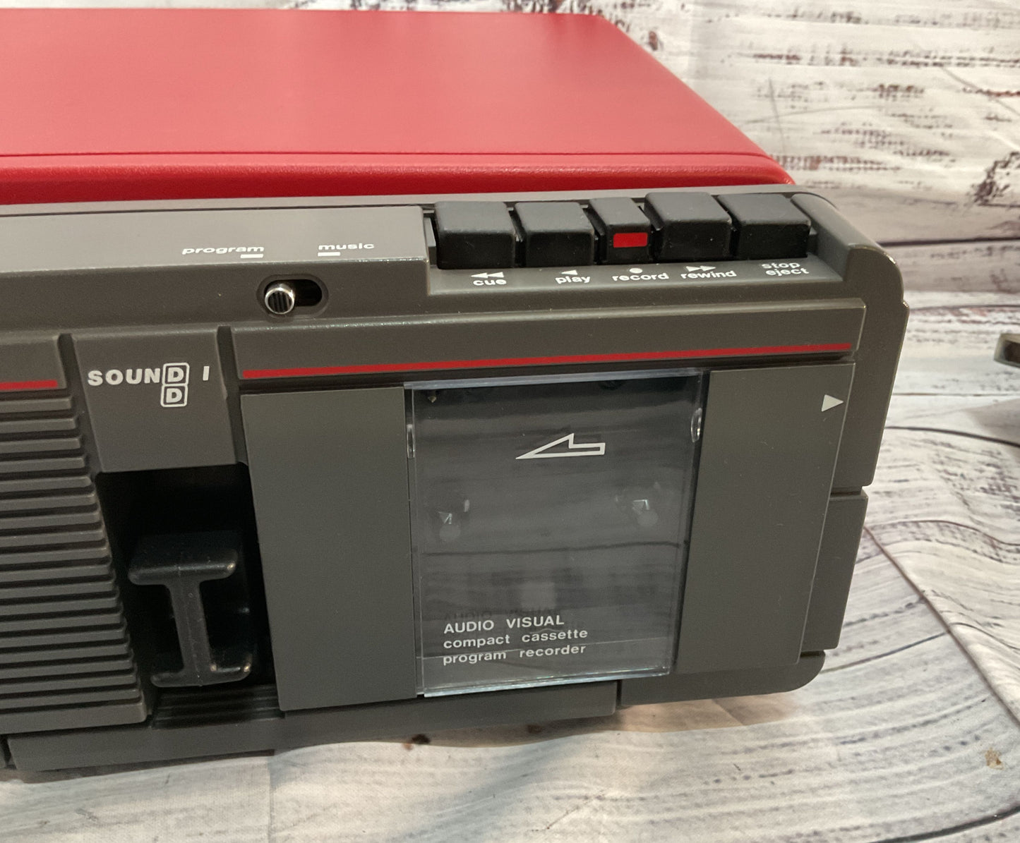 Eumig Vintage Sound1 Slide Cassette Projector Red