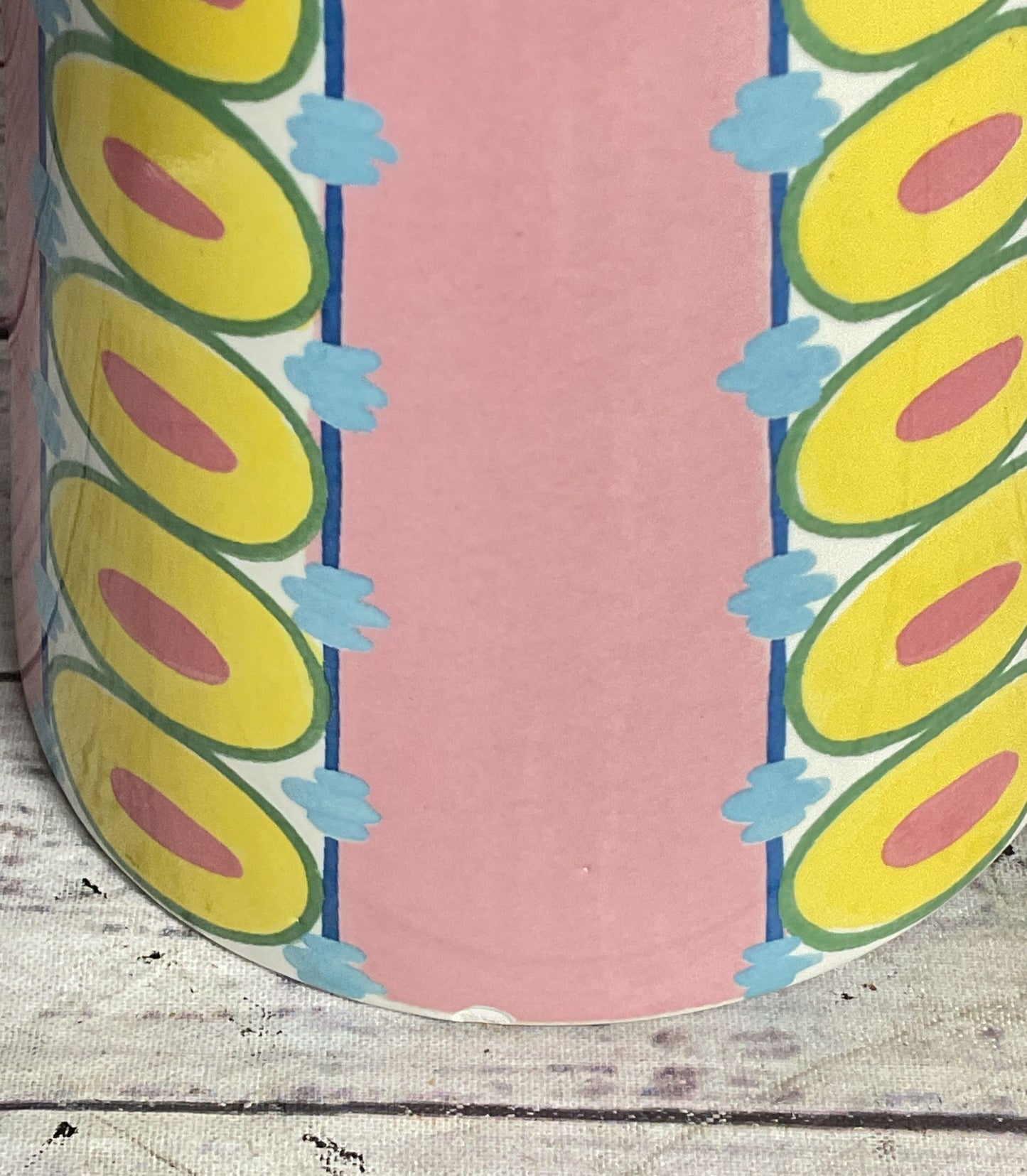 Bjørn Wiinblad Eva Glazed Porcelain 9" Vase Multicolor
