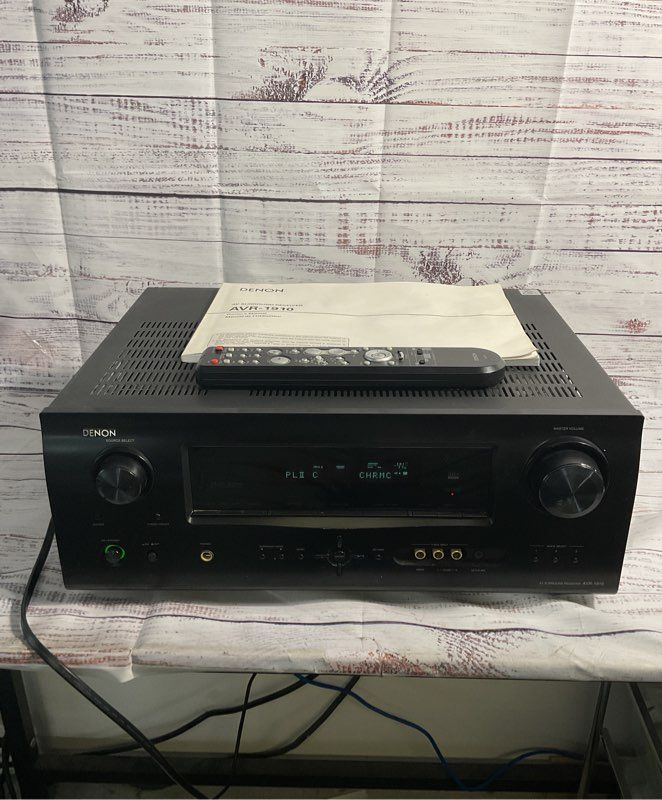 Denon AVR-1910 Home Theater AV Amplifier 7.1 Surround Sound Receiver With Remote