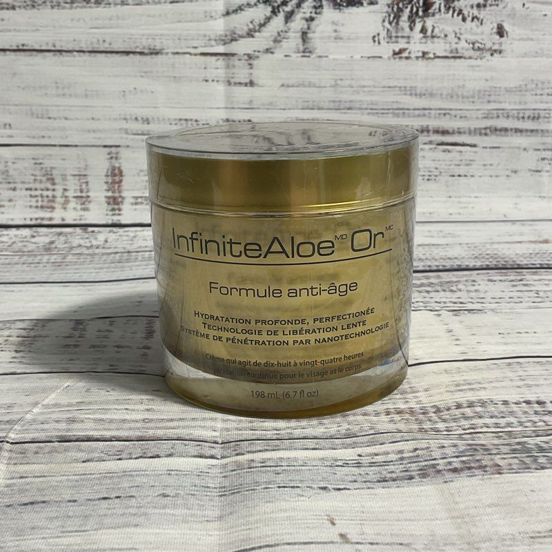 Infinite Aloe Gold Anti-Aging Formula Moisturizer Sealed
