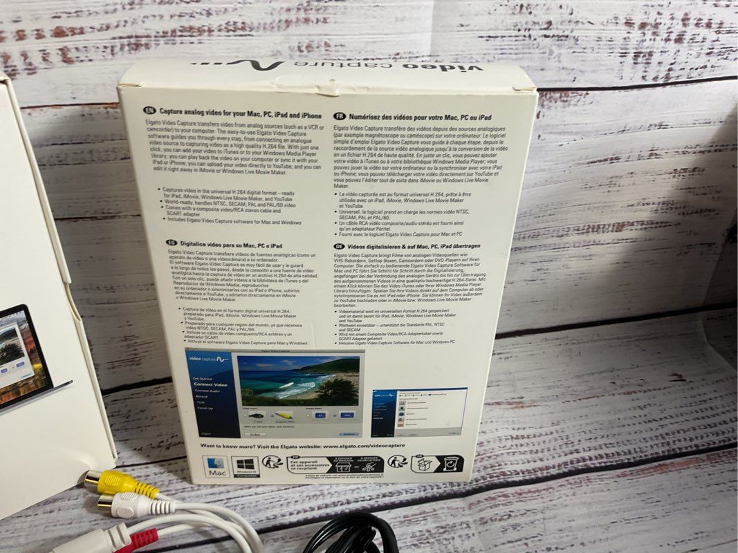ELGATO USB Video Capture Analog Video For Win/Mac