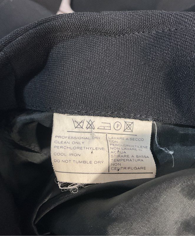 Women's Salvatore Ferragamo Black 100% Wool Skirt Size 40 EU/ 9-9.5 US
