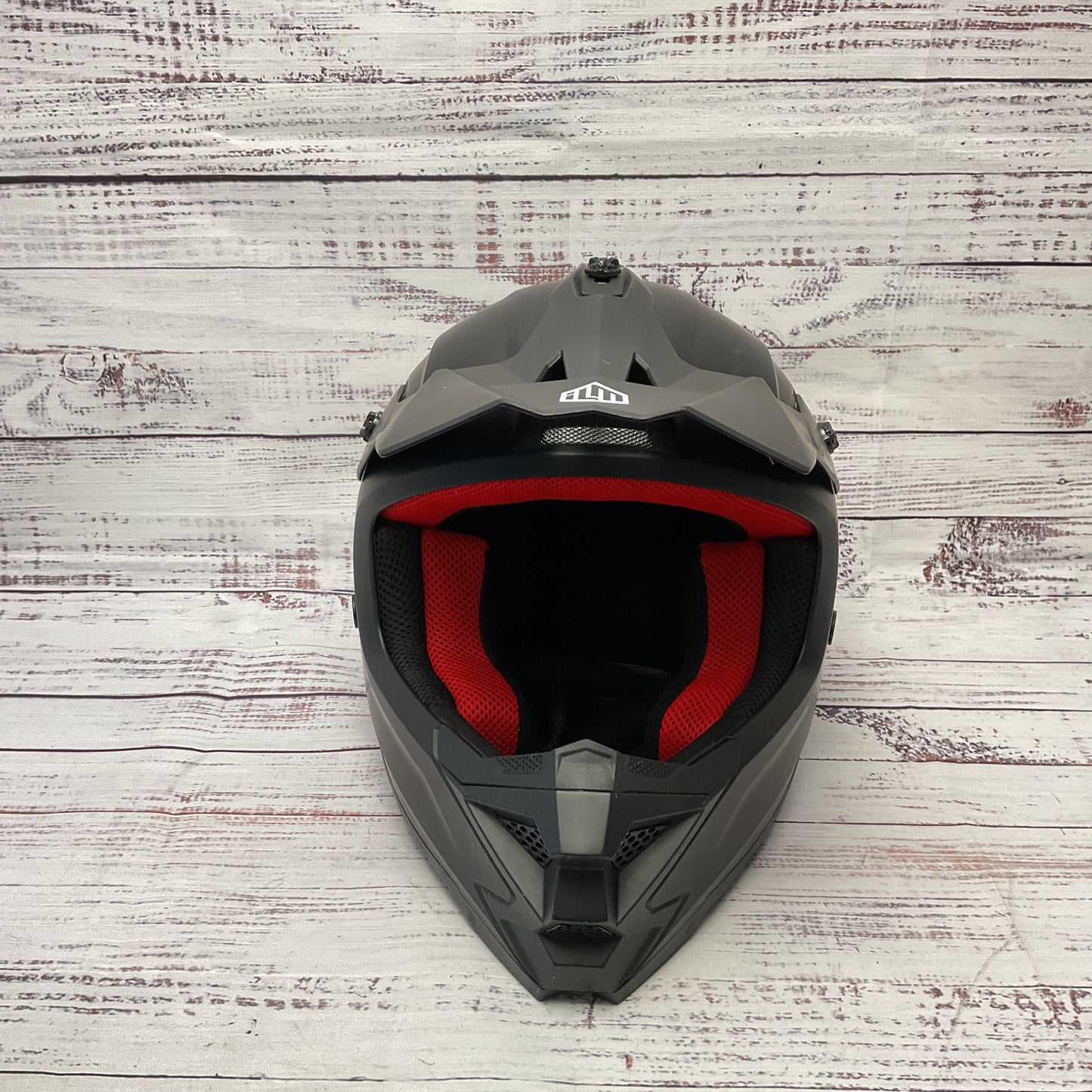 ILM Black ATV Motocross BMX Youth Kids DOT ECE Z705 Helmet Size YS