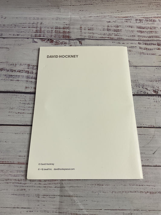 David Hockney Seoul Blank Sketchbook