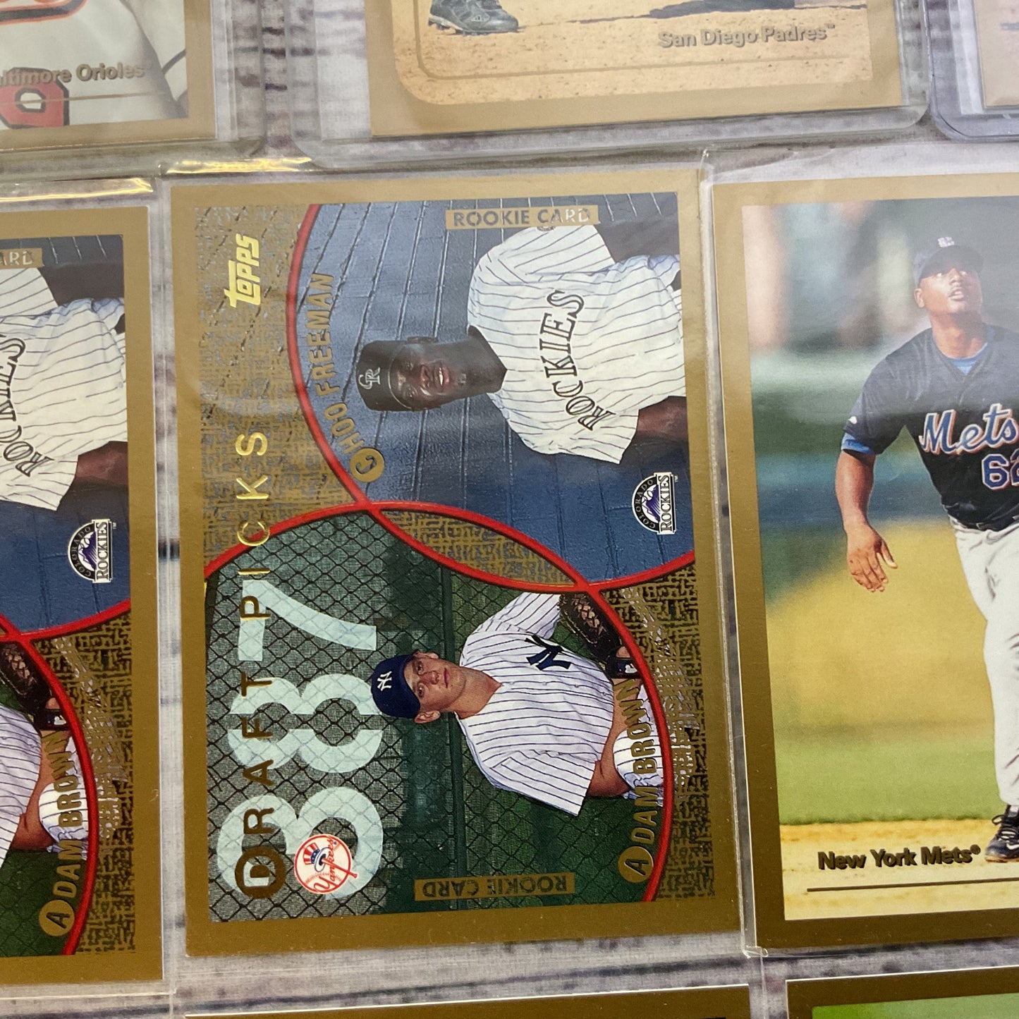Set of 44 TOPPS 1999 Rookie Cards (SABATHIA, HAMILTON & MORE)