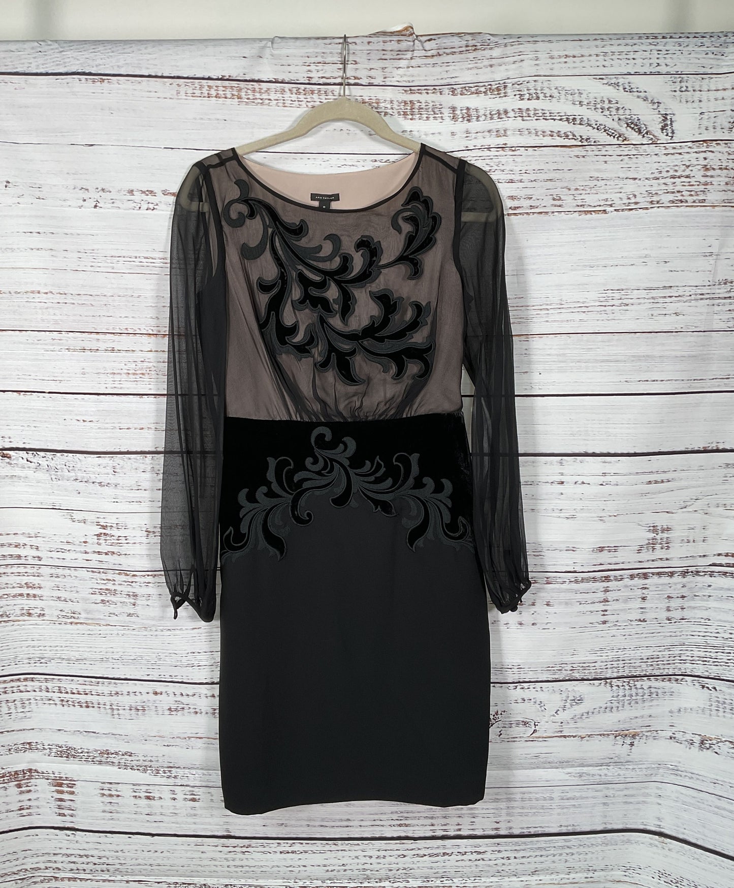 Ann Taylor Black Formal Dress - Size 0, NWT RETAIL: 288.00