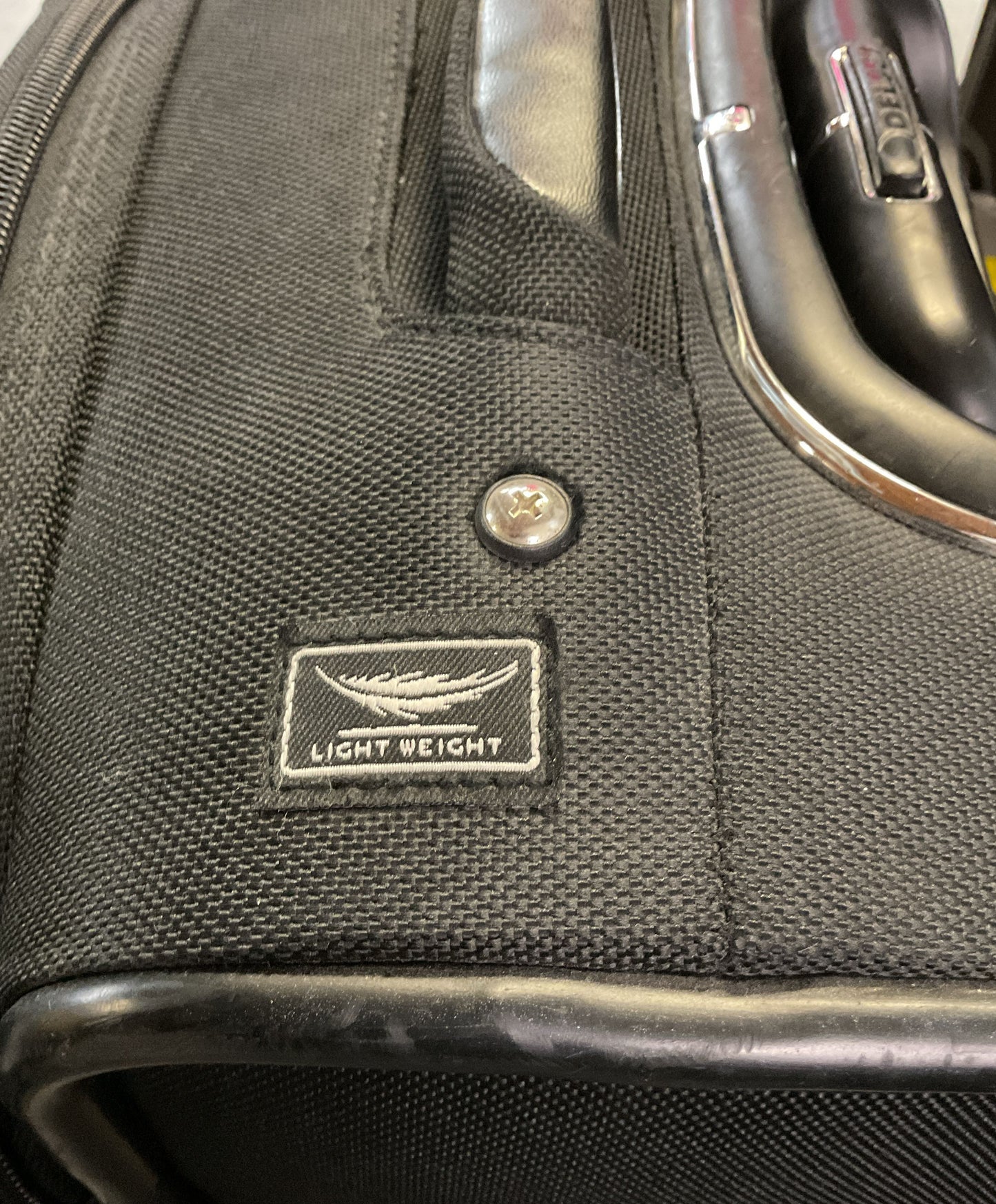 Delsey Lightweight Black Carry On Luggage 14x23x10