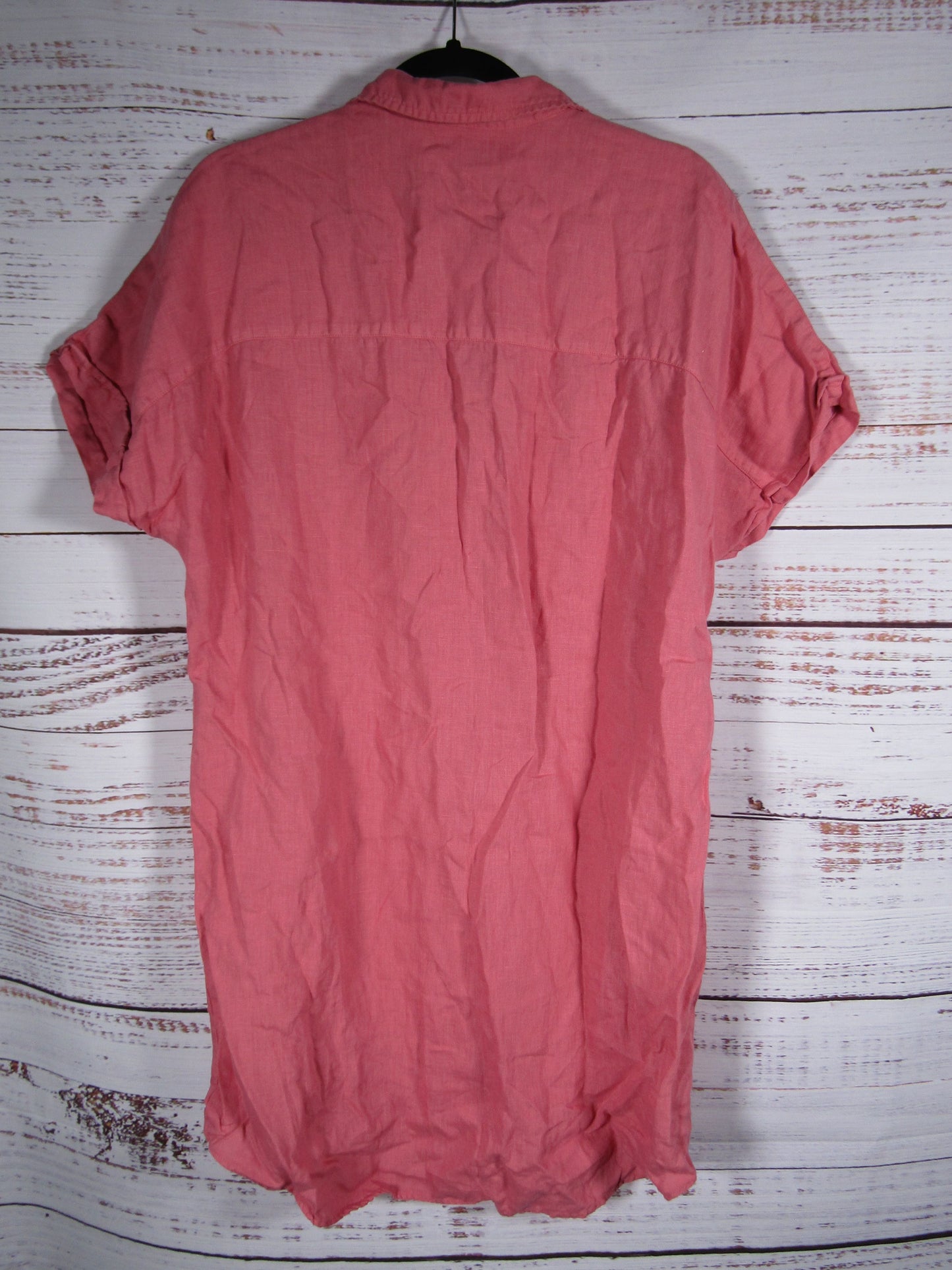 Grayson The Artist Women's Pink Linen Mini Dress Size 3