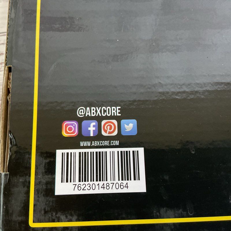 NOB ABXCORE Lightweight Portable Ab Exercise Machine with Backpack Bag