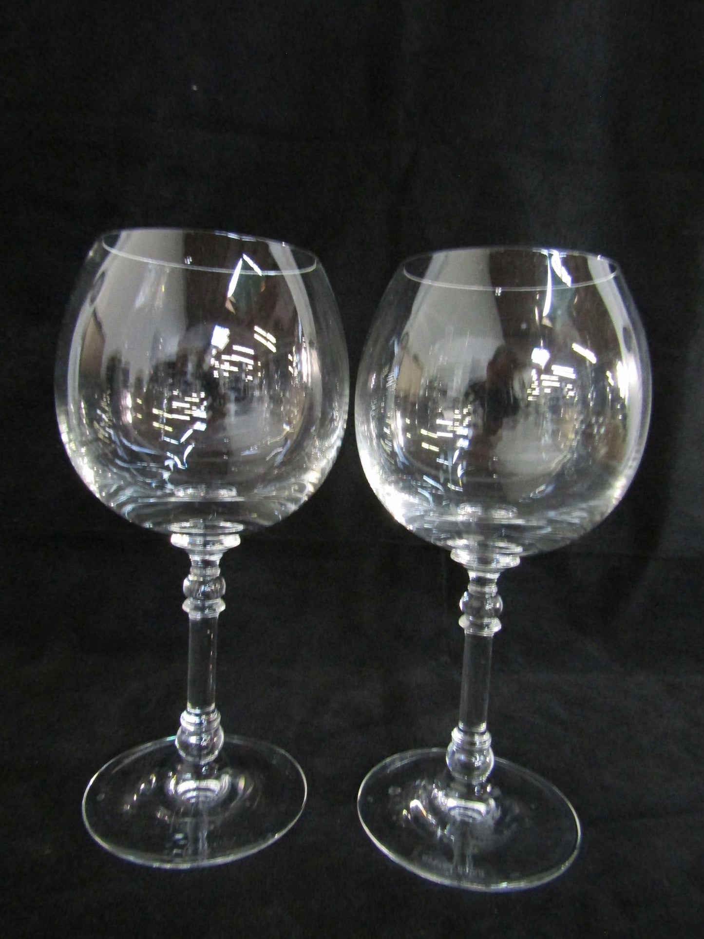 Ralph Lauren Bedford Crystal Wine Goblet Set of 2