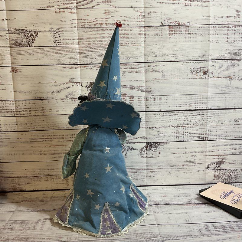 VTG. GLORIA VANDERBILT Sorcerer Wizard Porcelain Doll- 14.5"