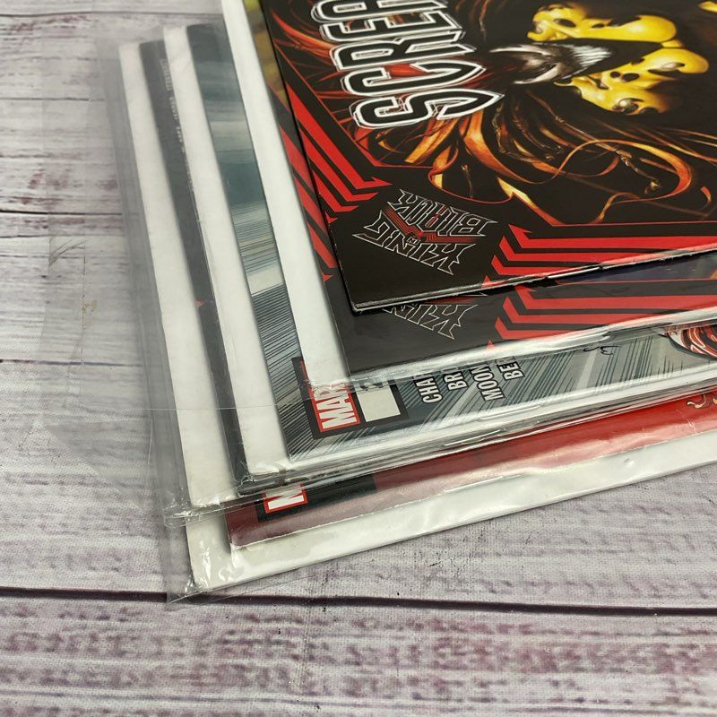 Carnage & Scream 5 Pc. Mixed Marvel Comic Lot Absolute King In Black White Blood