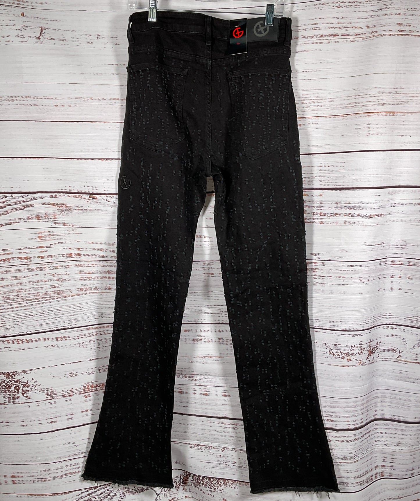 Gala Men's Distressed Jeans Black 32