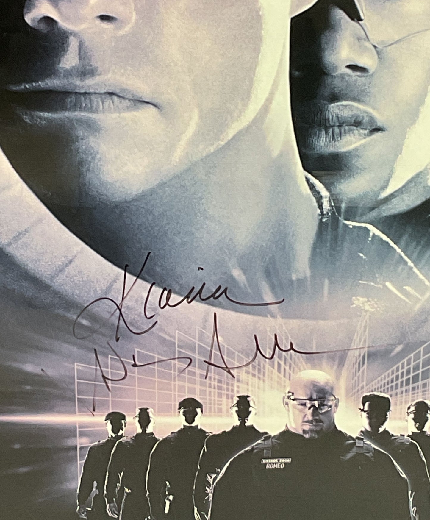 Universal Soldier The Return Signed Kiana Tom Framed Poster
